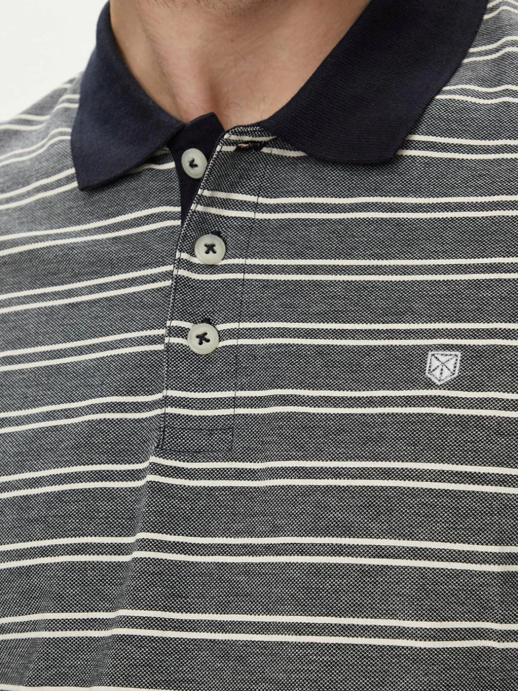 Polo Bluwin 12170931 Grigio Regular Fit