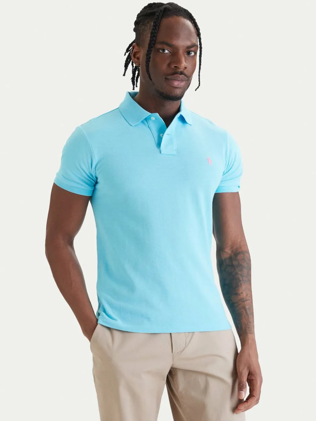 Polo Core Replen 710795080 Blu Slim Fit