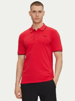 Polo Dinoso222 50467344 Rosso Slim Fit