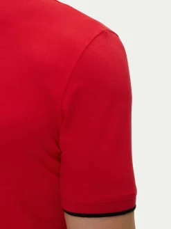 Polo Dinoso222 50467344 Rosso Slim Fit