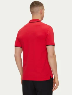 Polo Dinoso222 50467344 Rosso Slim Fit