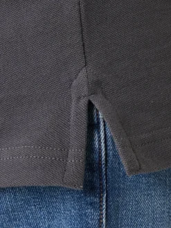 Polo DM0DM20676 Grigio Slim Fit