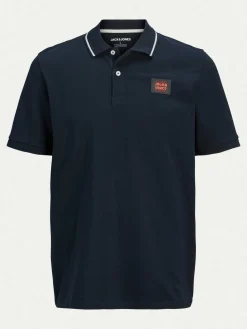 Polo Hudson 12269238 Blu scuro Regular Fit