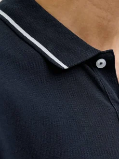 Polo Hudson 12269238 Blu scuro Regular Fit