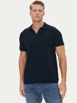 Polo 15 JJJ-59Antal 30045767 Blu scuro Modern Fit