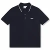 Polo J25P26 D Blu scuro Regular Fit