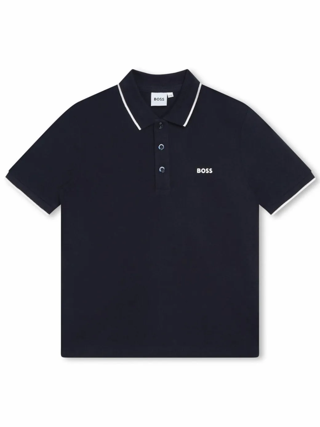 Polo J25P26 D Blu scuro Regular Fit
