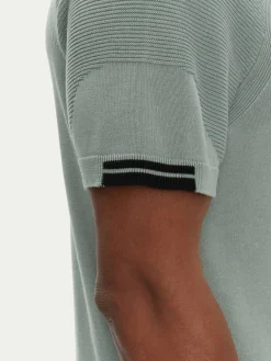 Polo K_Perform-Max_Pl 50537146 Verde Slim Fit