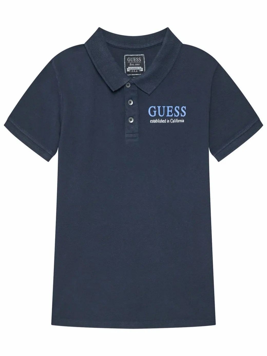 Polo L6GP01 K9WF4 Blu scuro Regular Fit