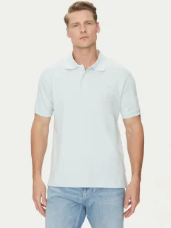 Polo M4BP29 KCJV1 Celeste Regular Fit
