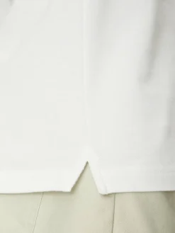 Polo Monologo J30J325664 Bianco Regular Fit