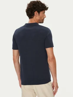 Polo MUP3709 Blu scuro Regular Fit