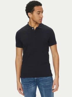 Polo M5510W T3236 F1624 Blu scuro Regular Fit