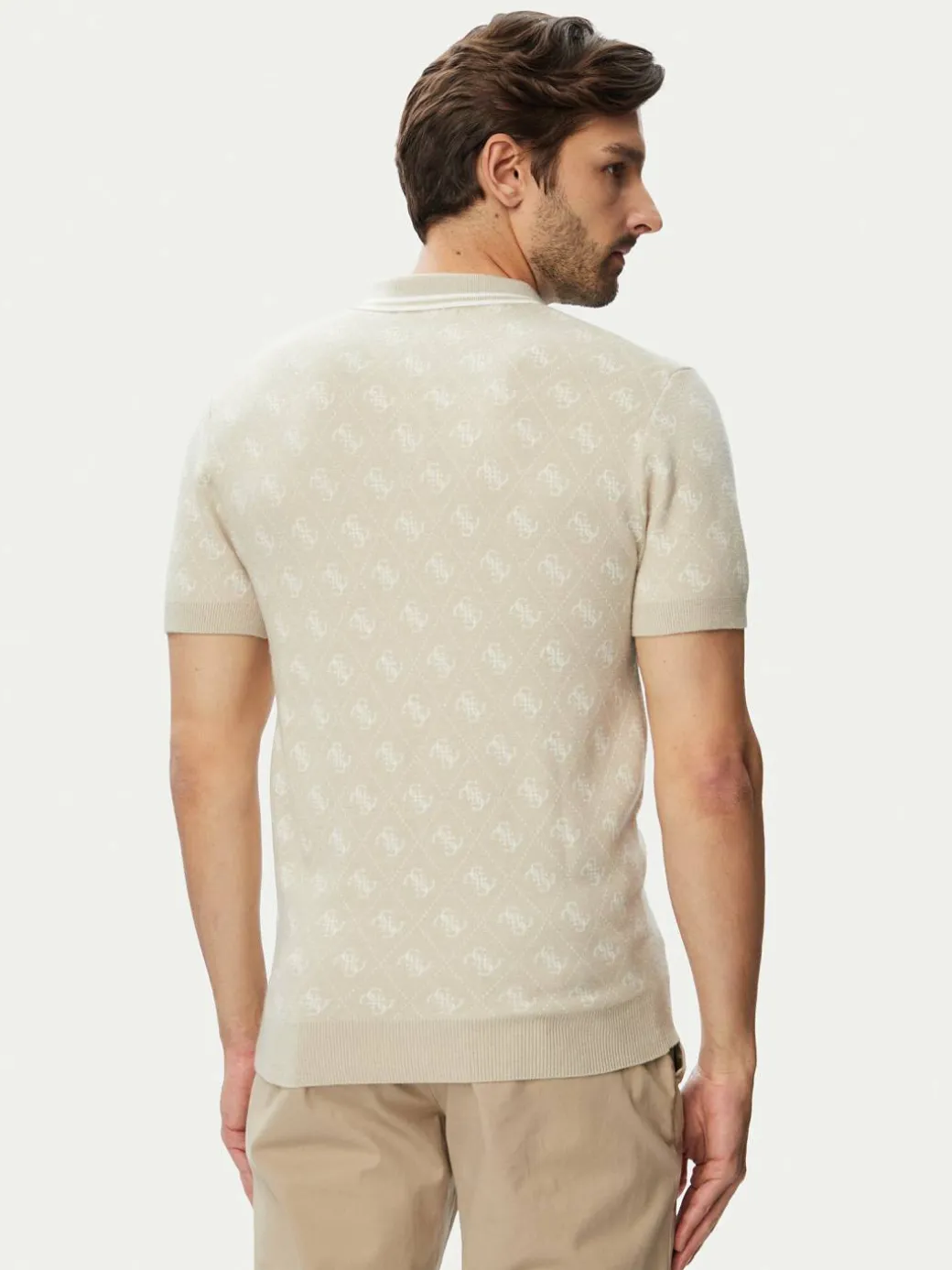 Polo M6YR10 Z0915 Beige Regular Fit