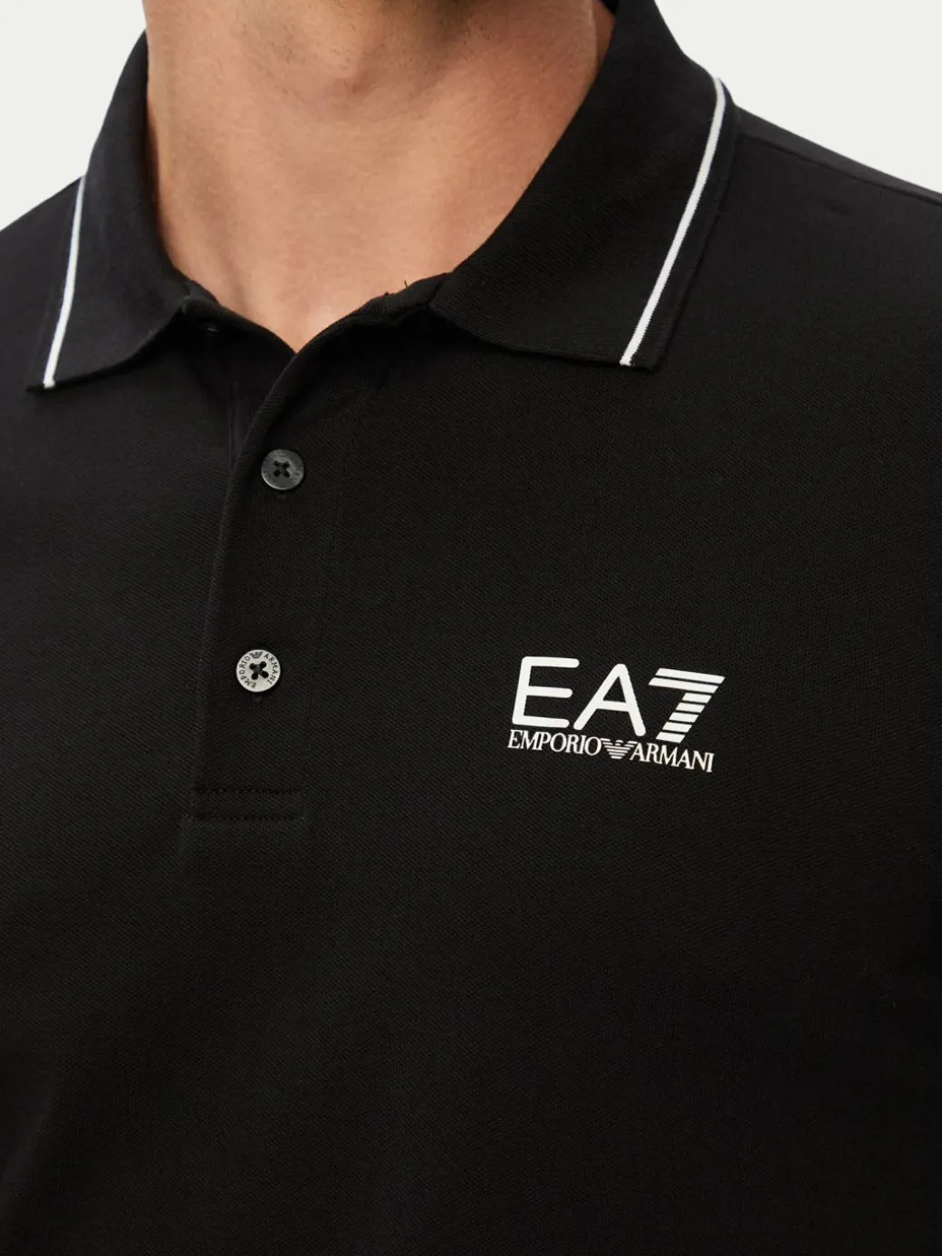 Polo 8NPF16 PJVUZ 1200 Nero Slim Fit