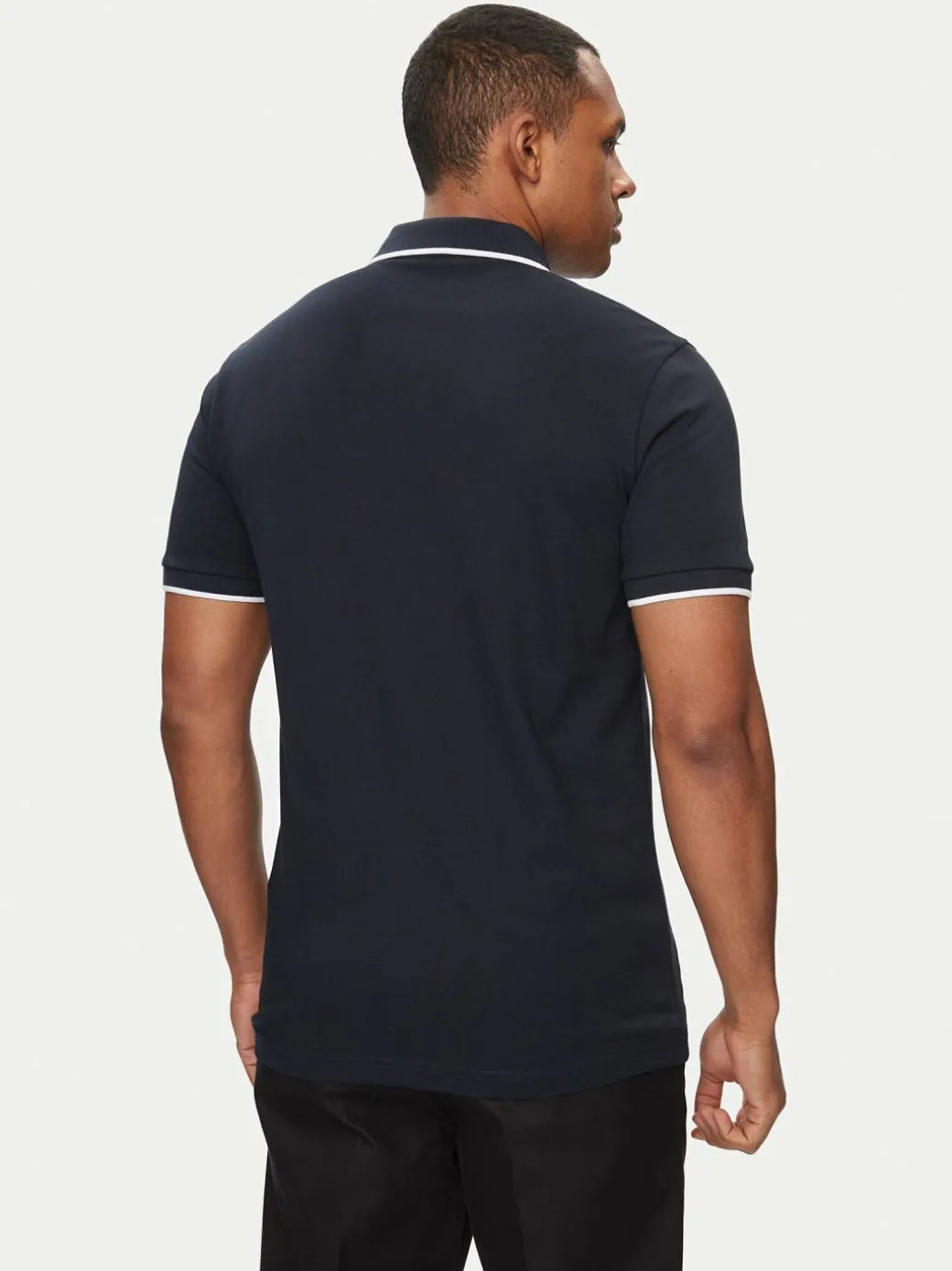 Polo Passertip 50507699 Blu scuro Slim Fit