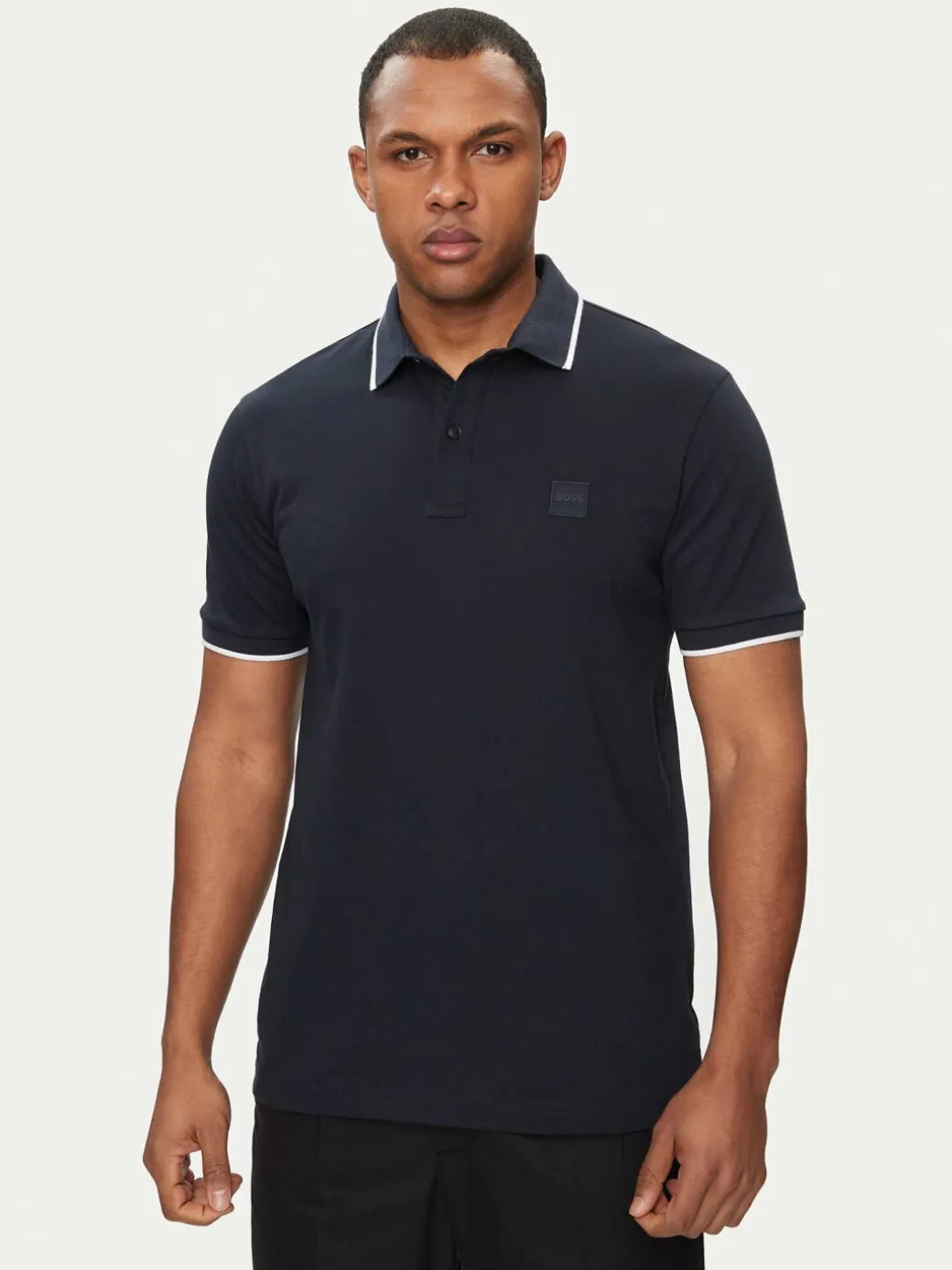 Polo Passertip 50507699 Blu scuro Slim Fit