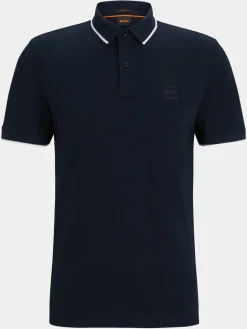 Polo Passertip 50507699 Blu scuro Slim Fit
