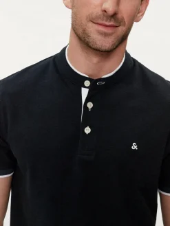 Polo Paulos 12199711 Blu scuro Slim Fit