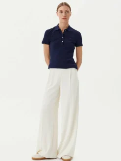 Polo PF5462 Blu scuro Slim Fit