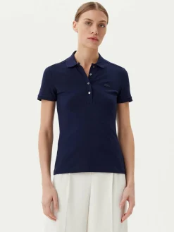 Polo PF5462 Blu scuro Slim Fit