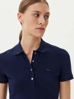 Polo PF5462 Blu scuro Slim Fit