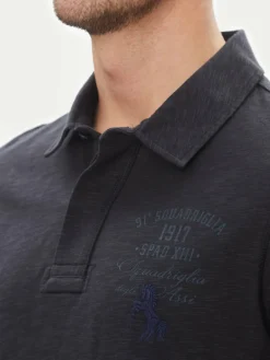Polo 251PO1857J680 Blu scuro Regular Fit