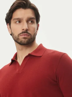Polo 523 2091 53026 Rosso Regular Fit
