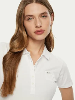 Polo W5RP47 KARS2 Bianco Regular Fit
