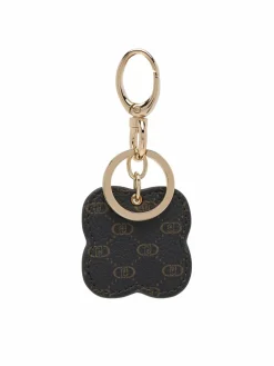Portachiavi Flower Key Ring AF5221 E0538 Marrone