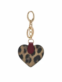 Portachiavi Heart Key Ring AF5207 E0419 09155 Marrone