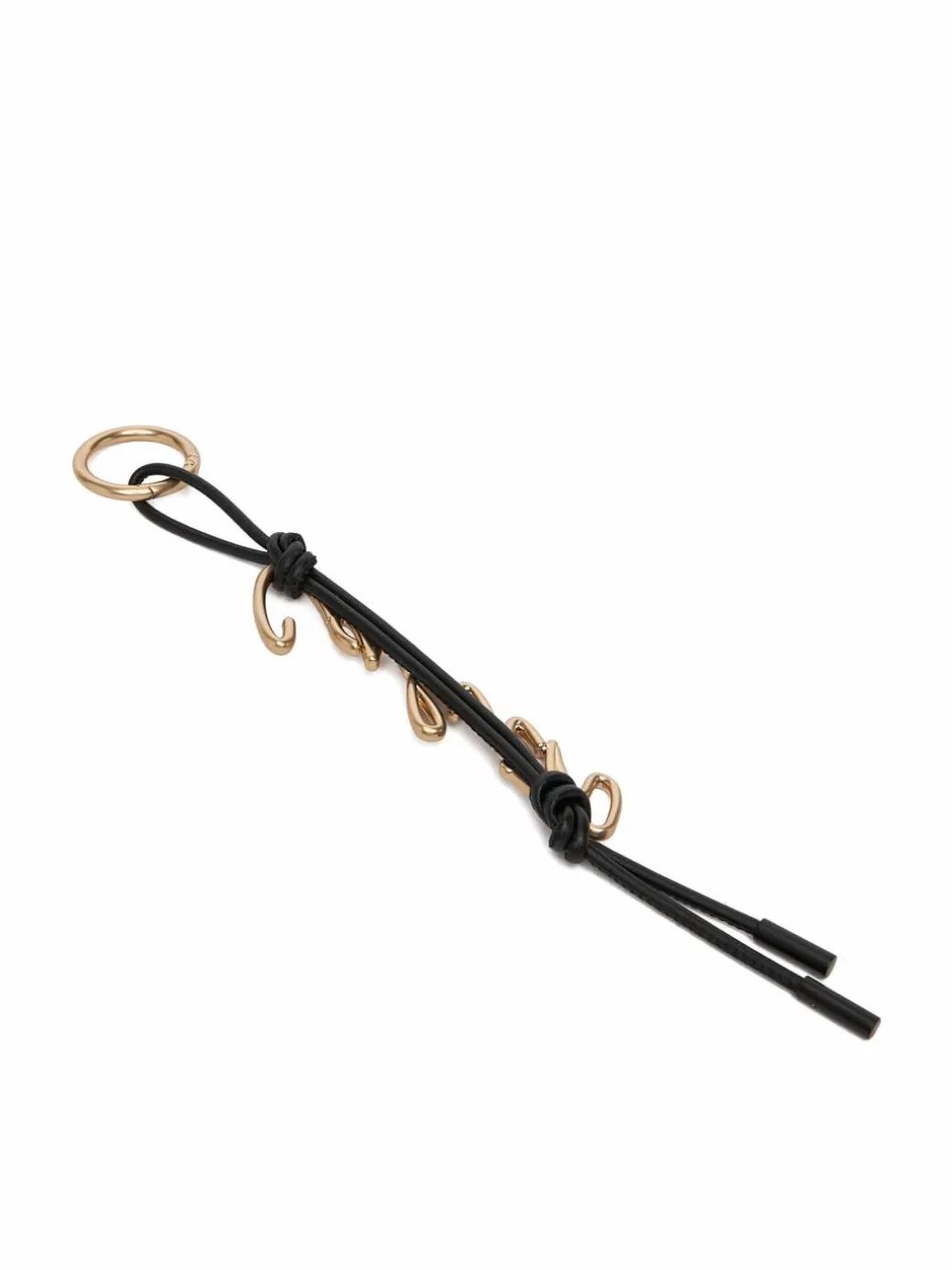 Portachiavi Knotted Script Hw Bag Charm LV04F1193G Nero