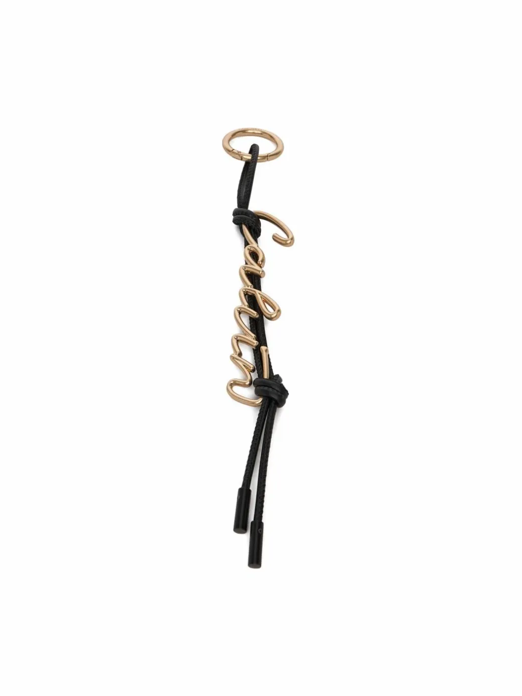Portachiavi Knotted Script Hw Bag Charm LV04F1193G Nero
