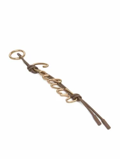 Portachiavi Knotted Script Hw Bag Charm LV04F1193G Beige