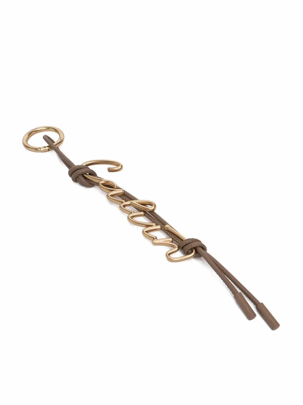Portachiavi Knotted Script Hw Bag Charm LV04F1193G Beige