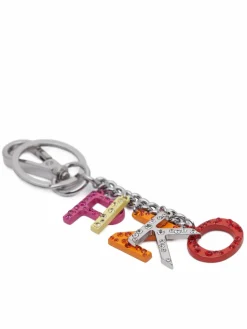 Portachiavi Letters Keychain WH1U Argento