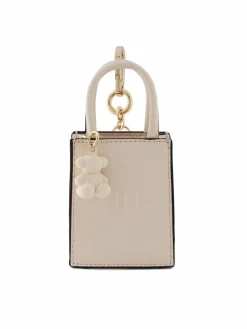 Portachiavi Mini Bolso Pop 2002203601 Beige