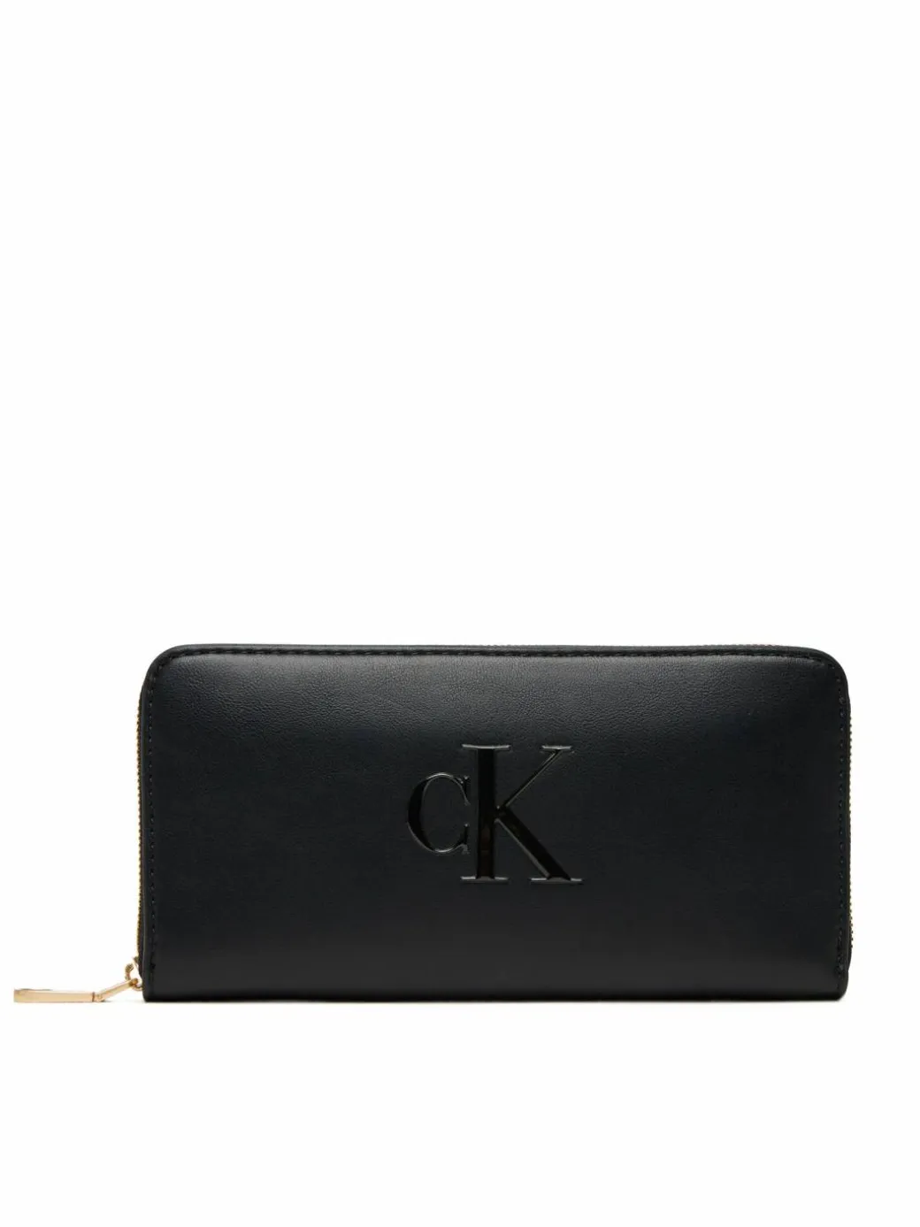 Portafoglio Bold Ck Long Zip Around LV04F1077G Nero