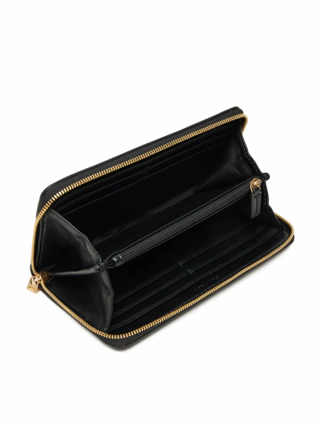 Portafoglio Bold Ck Long Zip Around LV04F1077G Nero