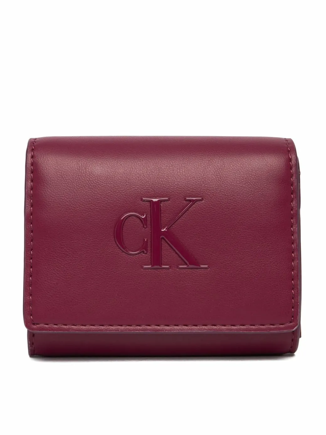 Portafoglio Bold Ck Medium Bifold LV04F1047G Bordeaux