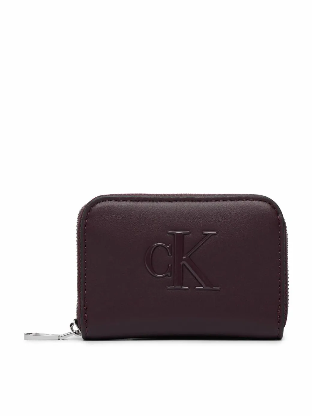 Portafoglio Bold Ck Medium Zip Around LV04F1154G Bordeaux