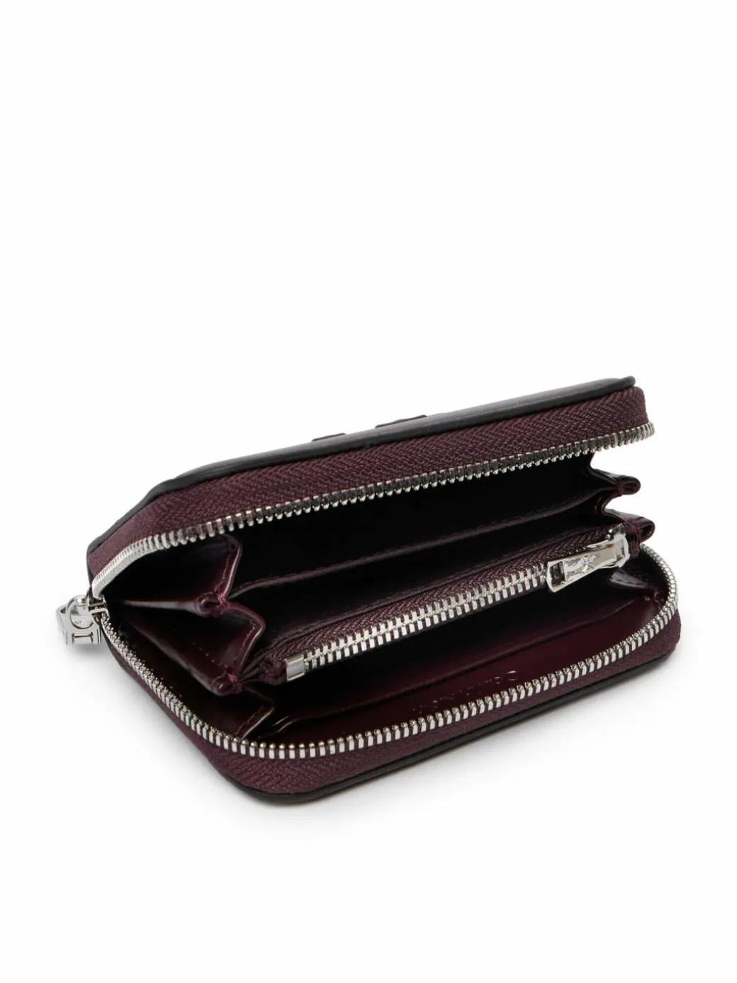 Portafoglio Bold Ck Medium Zip Around LV04F1154G Bordeaux