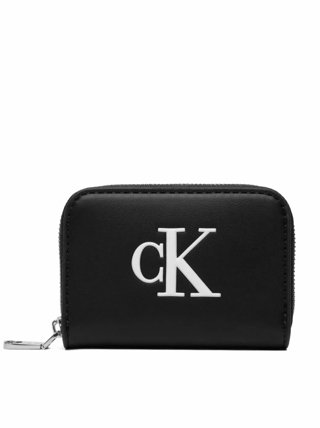 Portafoglio Bold Ck Medium Zip Around LV04F1154G Nero