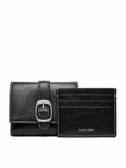 Portafoglio Buckle 2 In 1 Wallet LV04F1168G Nero