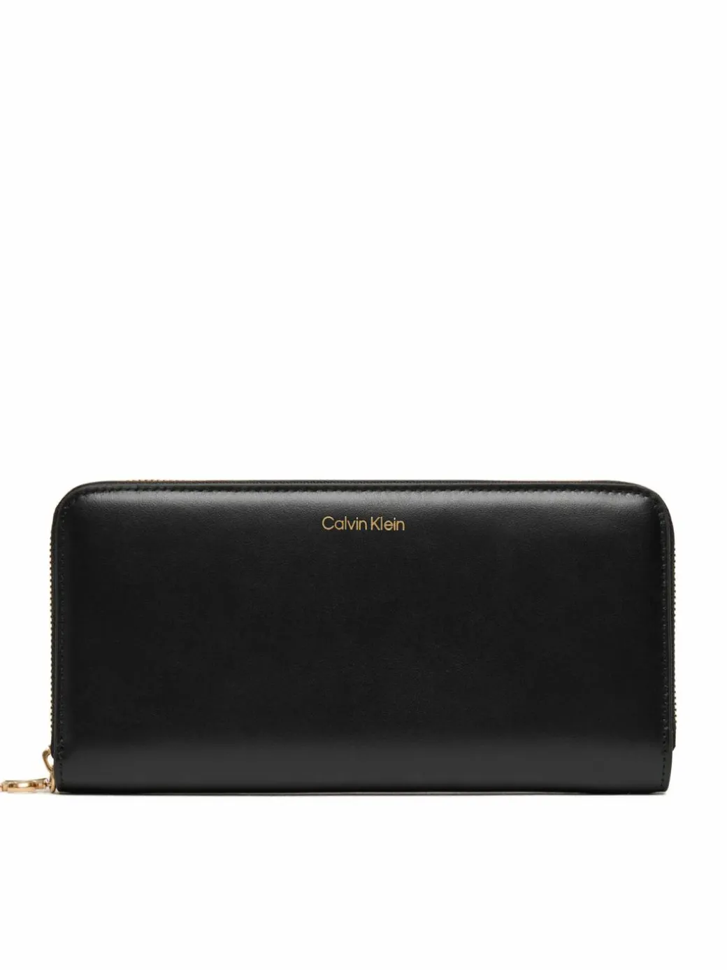 Portafoglio Ck Large Zip Around LV04F1093G Nero