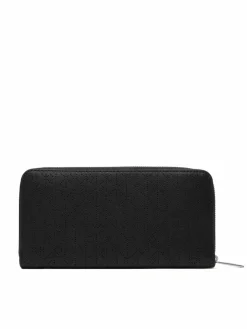 Portafoglio Emblem Aop Perfor Lg Zip Around LV04F1151G Nero
