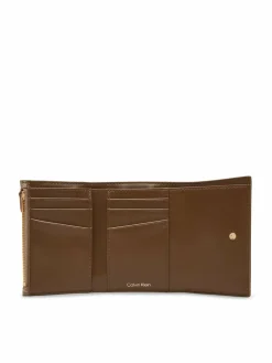 Portafoglio Emblem Aop Trifold W/ Zip Pocket LV04F1118G Beige