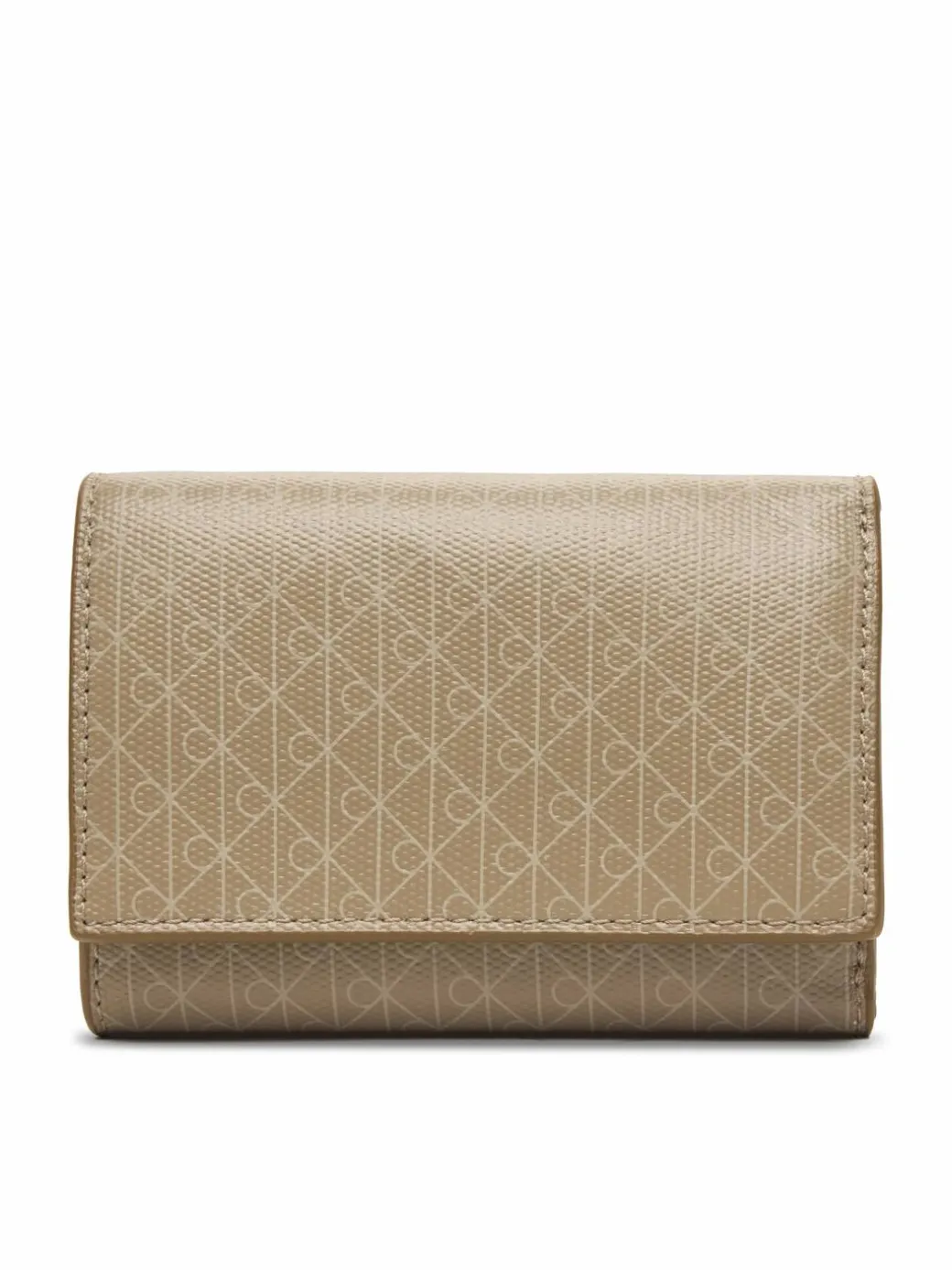 Portafoglio Emblem Aop Trifold W/ Zip Pocket LV04F1118G Beige