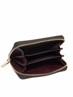 Portafoglio Foil Glossy Square Zip Around LV04F1201G Marrone