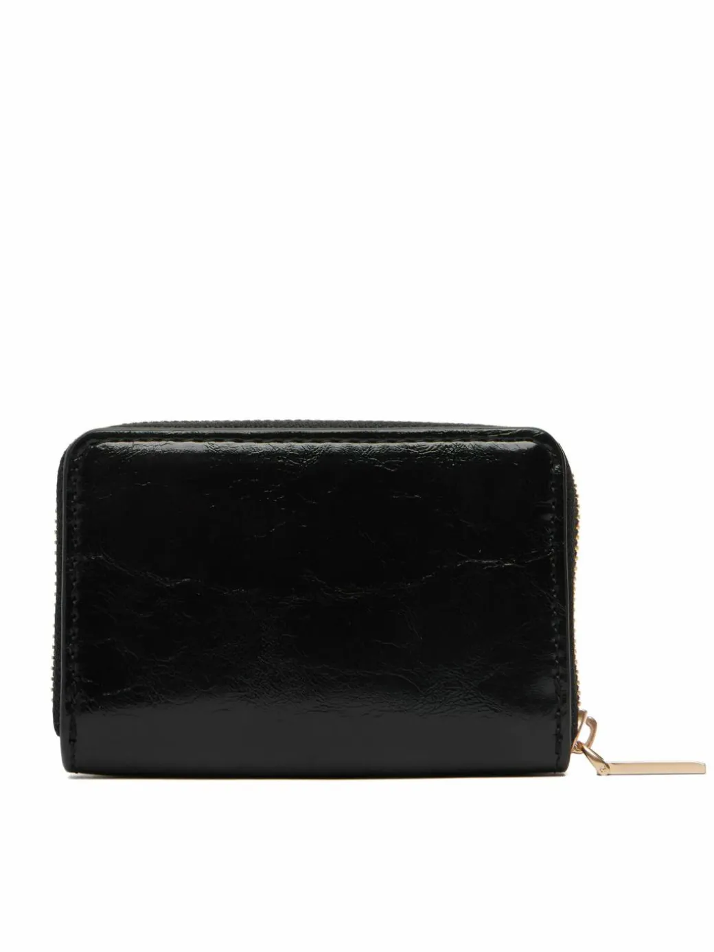 Portafoglio Foil Glossy Square Zip Around LV04F1201G Nero